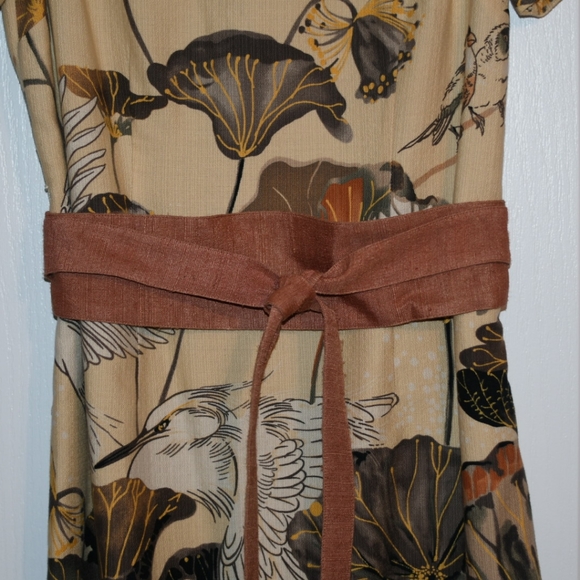 Anthropologie snowy egret shift dress - Picture 4 of 16